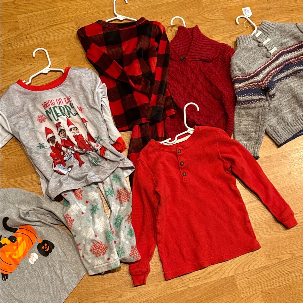 Carter's/Cat&jack Christmas/halloween kids' Clothing Set 4/5